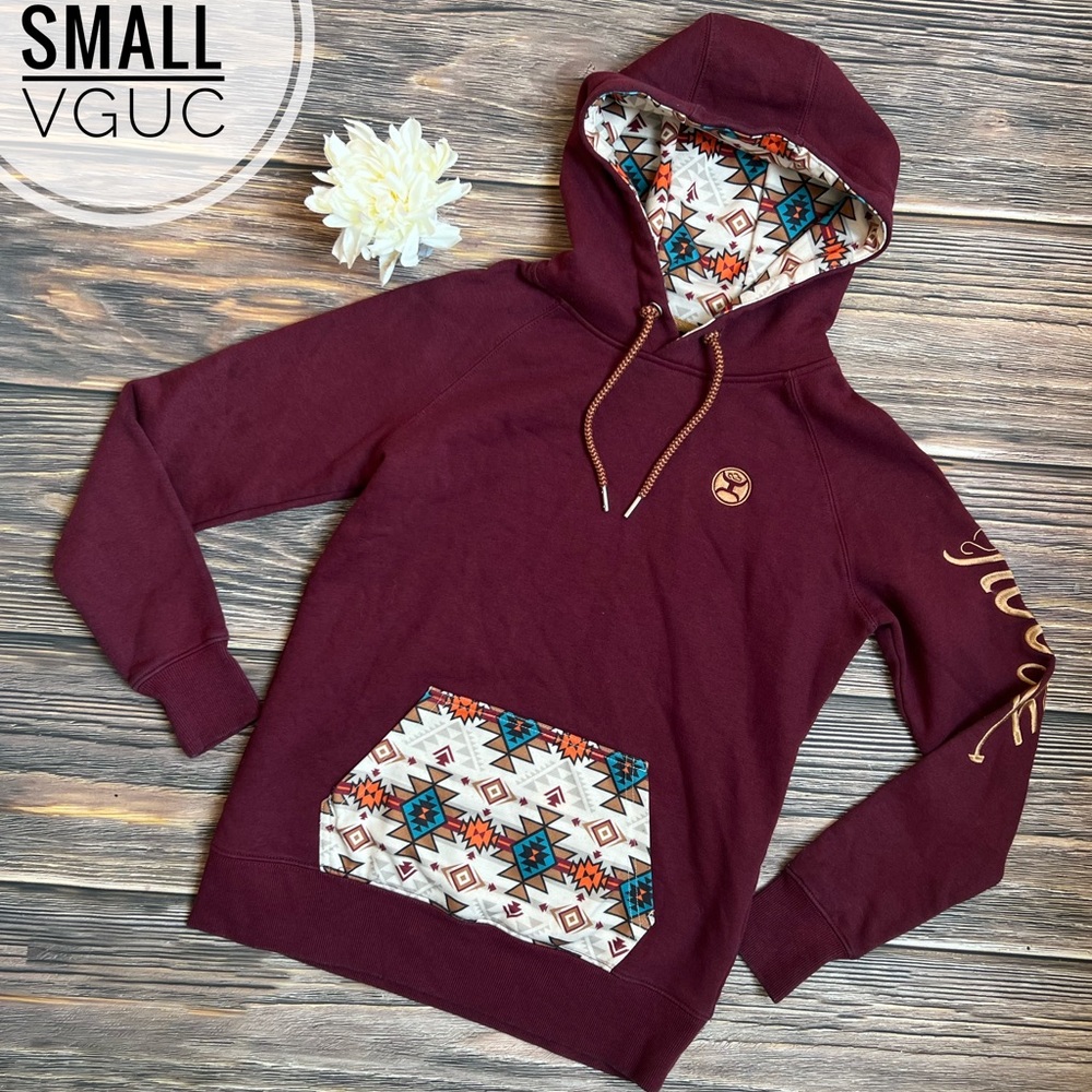 Hooey Aztec hoodie Small